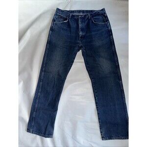 Wrangler Rugged Wear Classic Fit Jeans 39902pw Prewashed Men’s 36×32 Dark Blue D